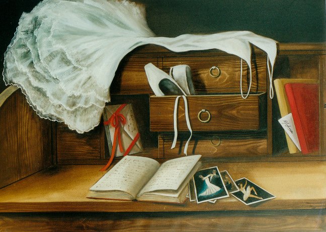 Ricordi, dipinto di Celestina Fortuna