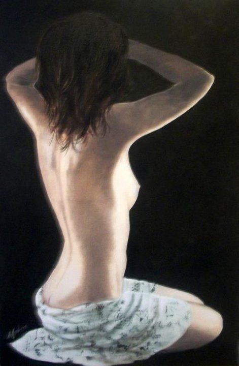Nudo, dipinto di Celestina Fortuna